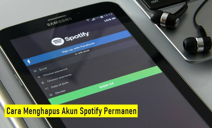 Cara Menghapus Akun Spotify Permanen