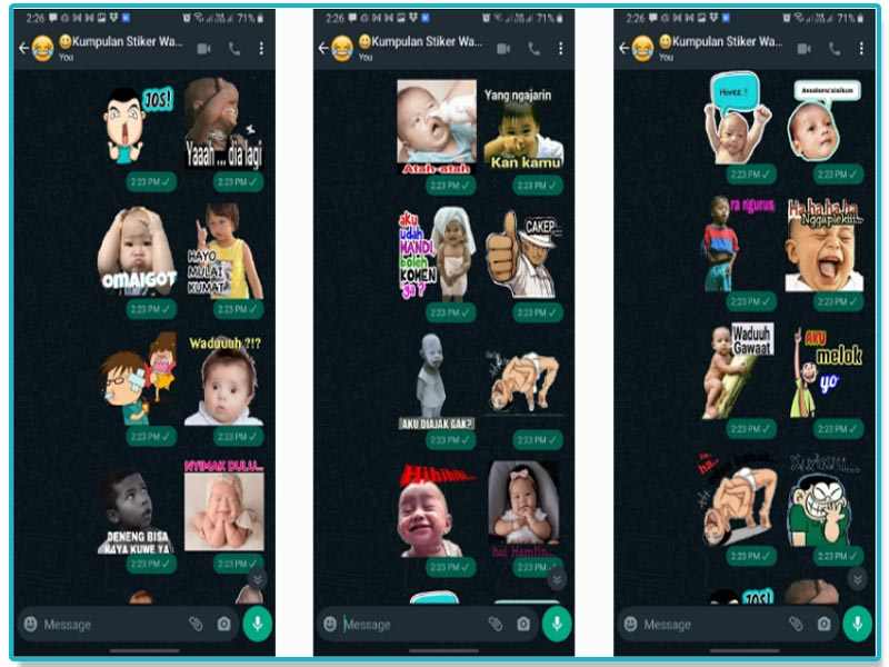 Stiker di WhatsApp yang Bikin Chat Lebih Seru dan Ekspresif