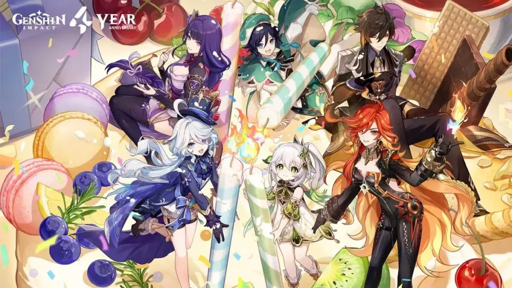 10 Karakter Genshin Impact Terkuat dari Cerita Lore