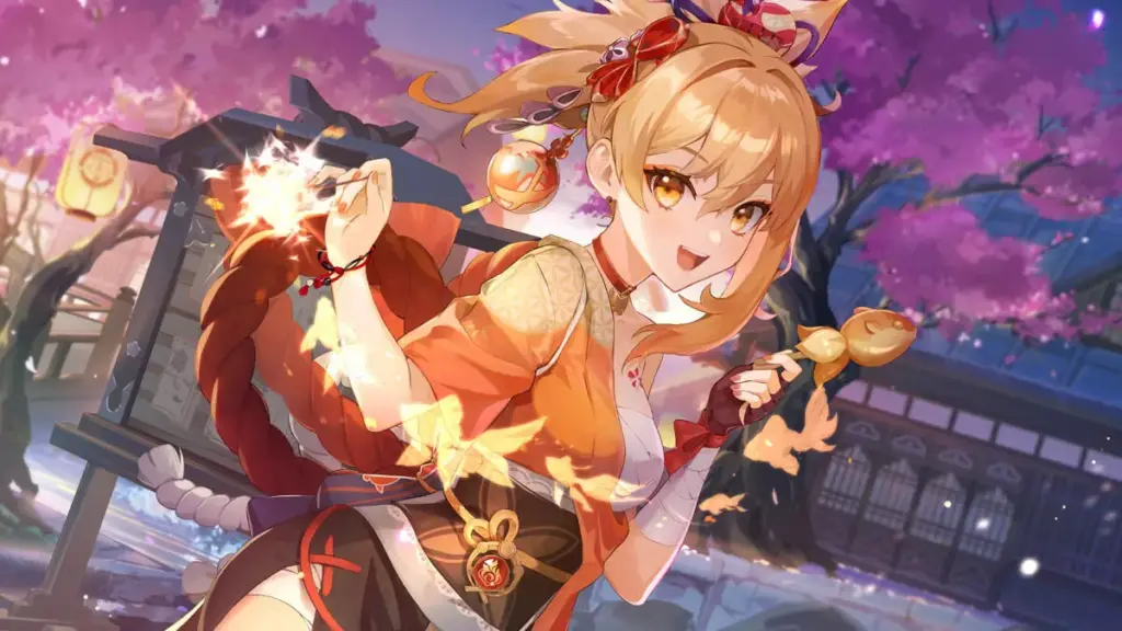 Build Terbaik Yoimiya Genshin Impact: Senjata & Artefak