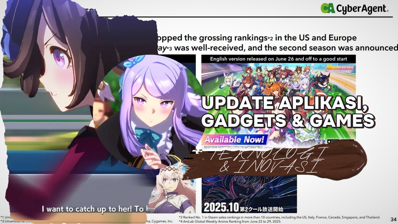 Uma Musume English Jadi Game Terlaris ke-3 CyberAgent