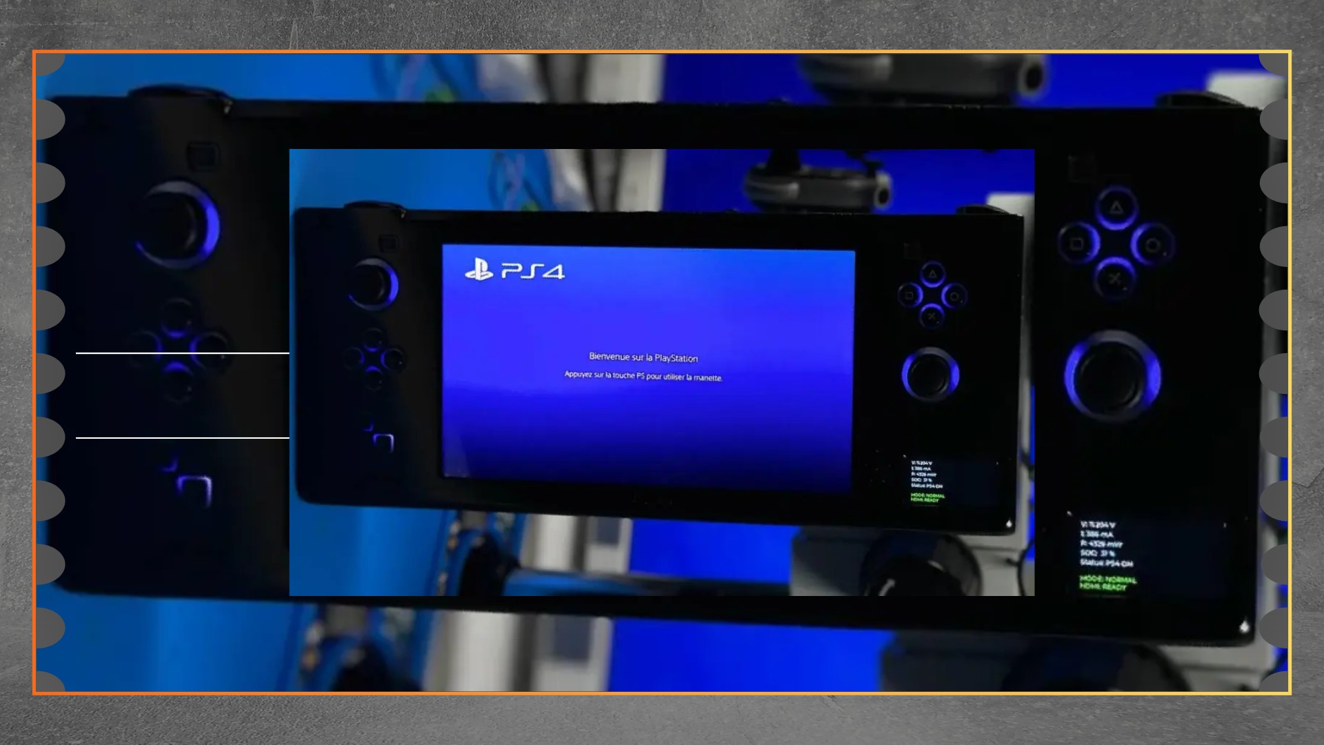 PS4 Slim Disulap Jadi Handheld Gaming Layar OLED 7 Inci