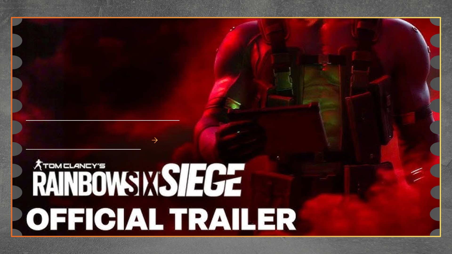 Teaser Rainbow Six Siege Isyaratkan Operator Solid Snake