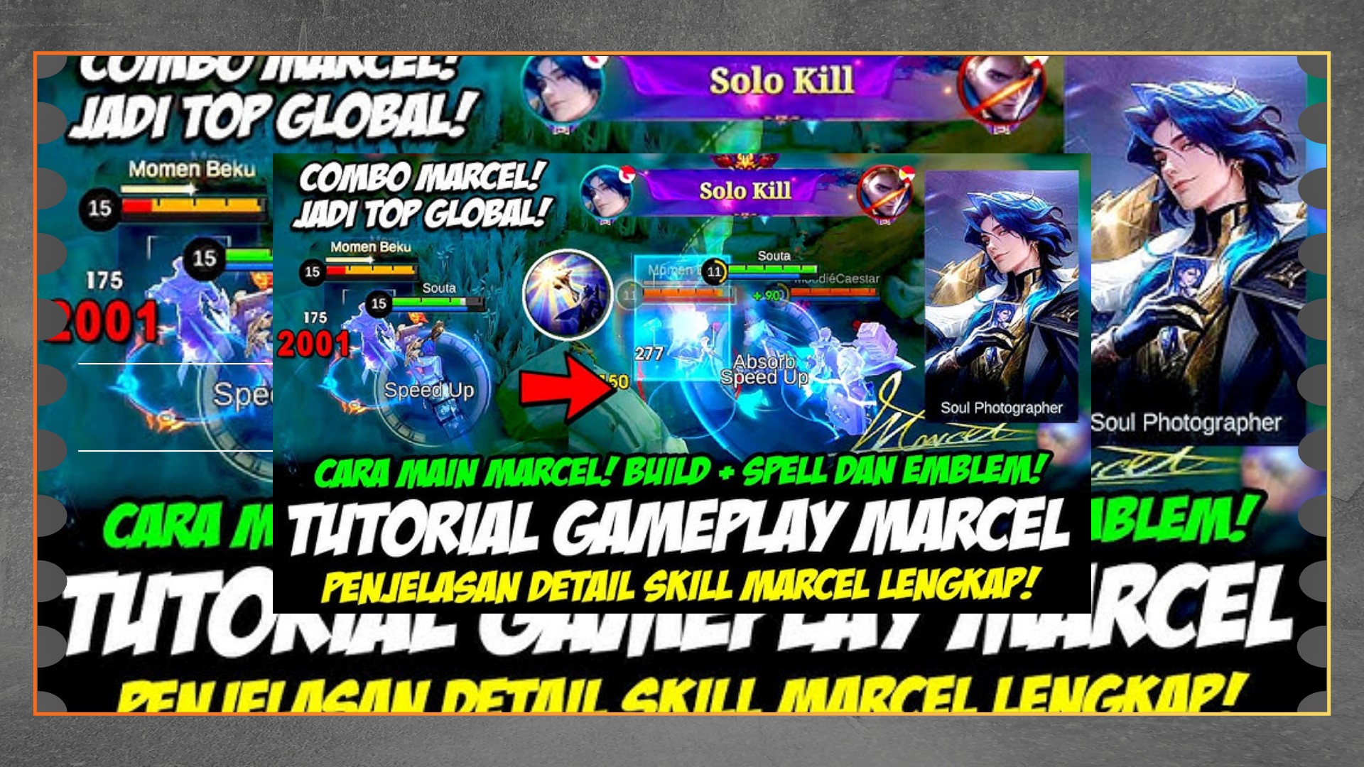 Build Marcel MLBB Tersakit, Auto Kuat di Ranked