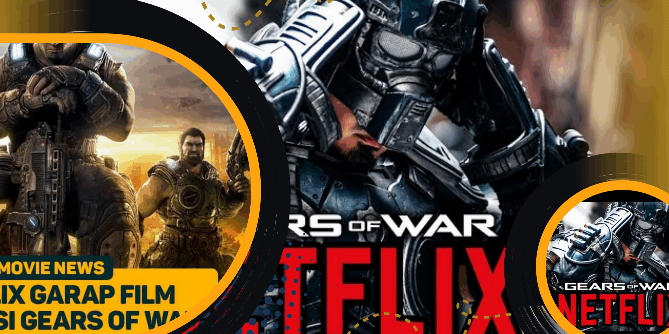 Netflix Kembangkan Film Gears of War, Ini Detailnya