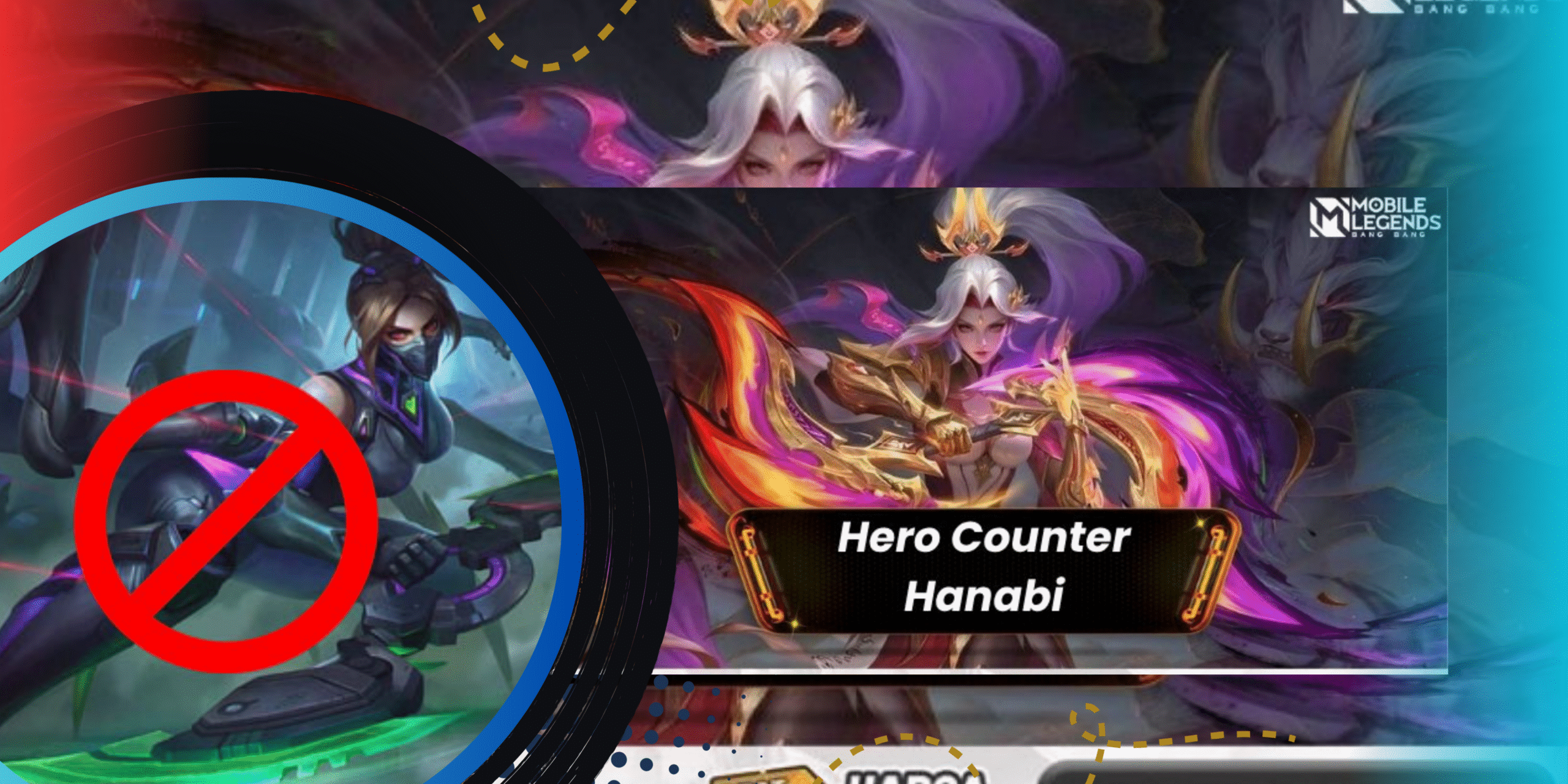 Hero Counter Hanabi MLBB yang Wajib Kamu Pakai