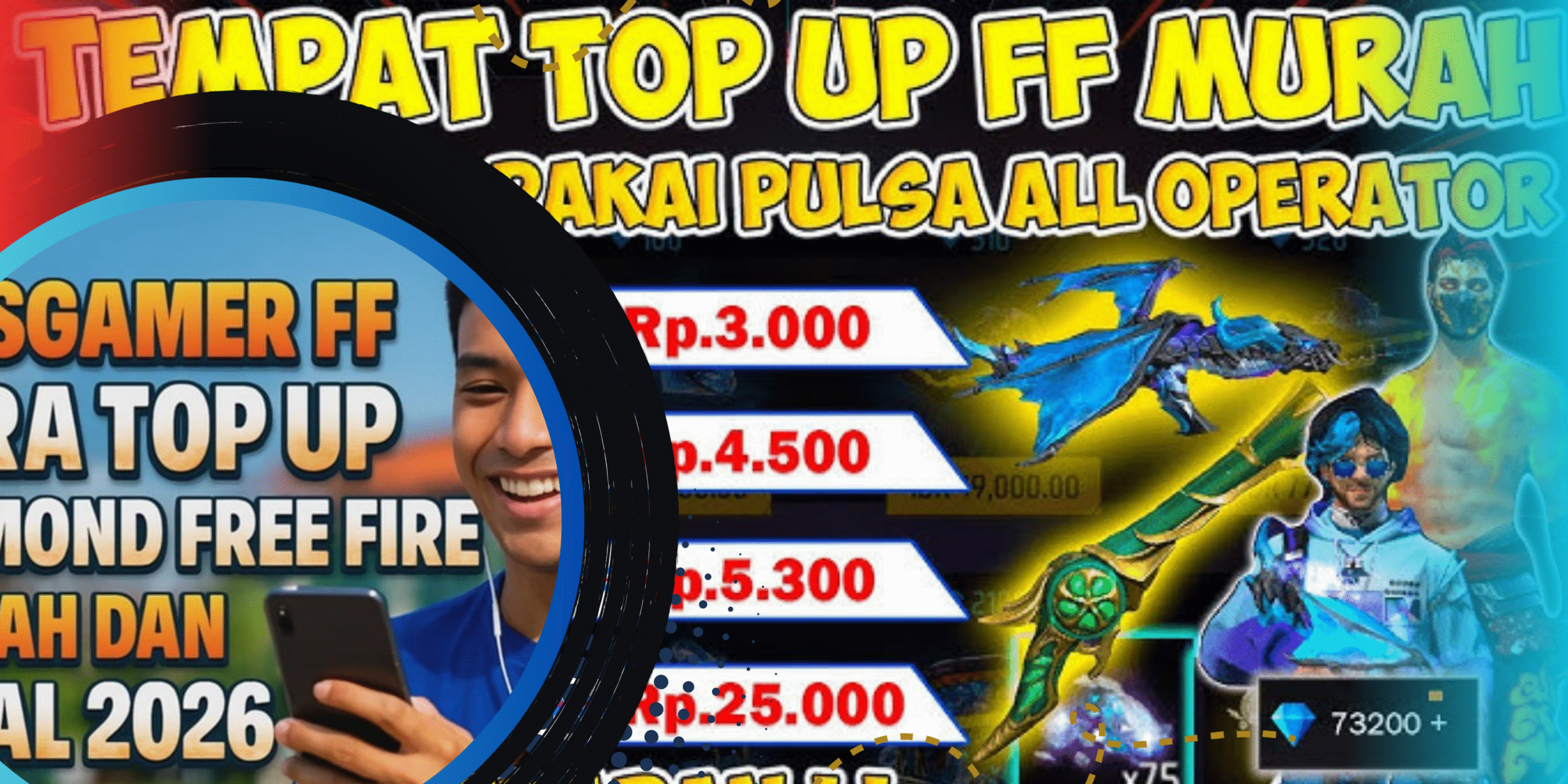 Top Up Free Fire Murah dan Aman, Ini Panduannya