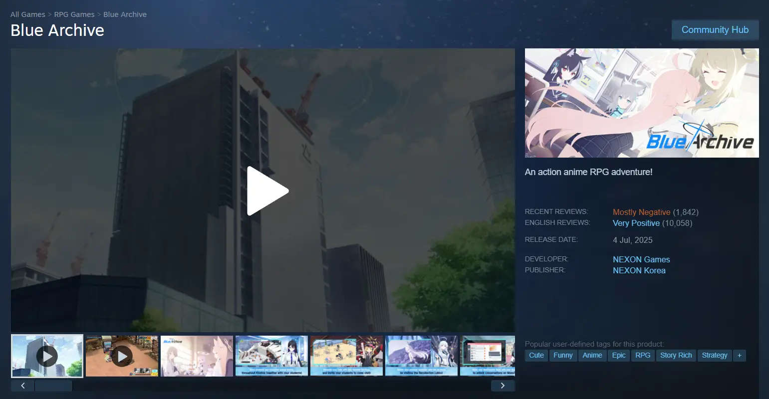 Blue Archive Diserbu Review Negatif Usai Sistem Pity Baru