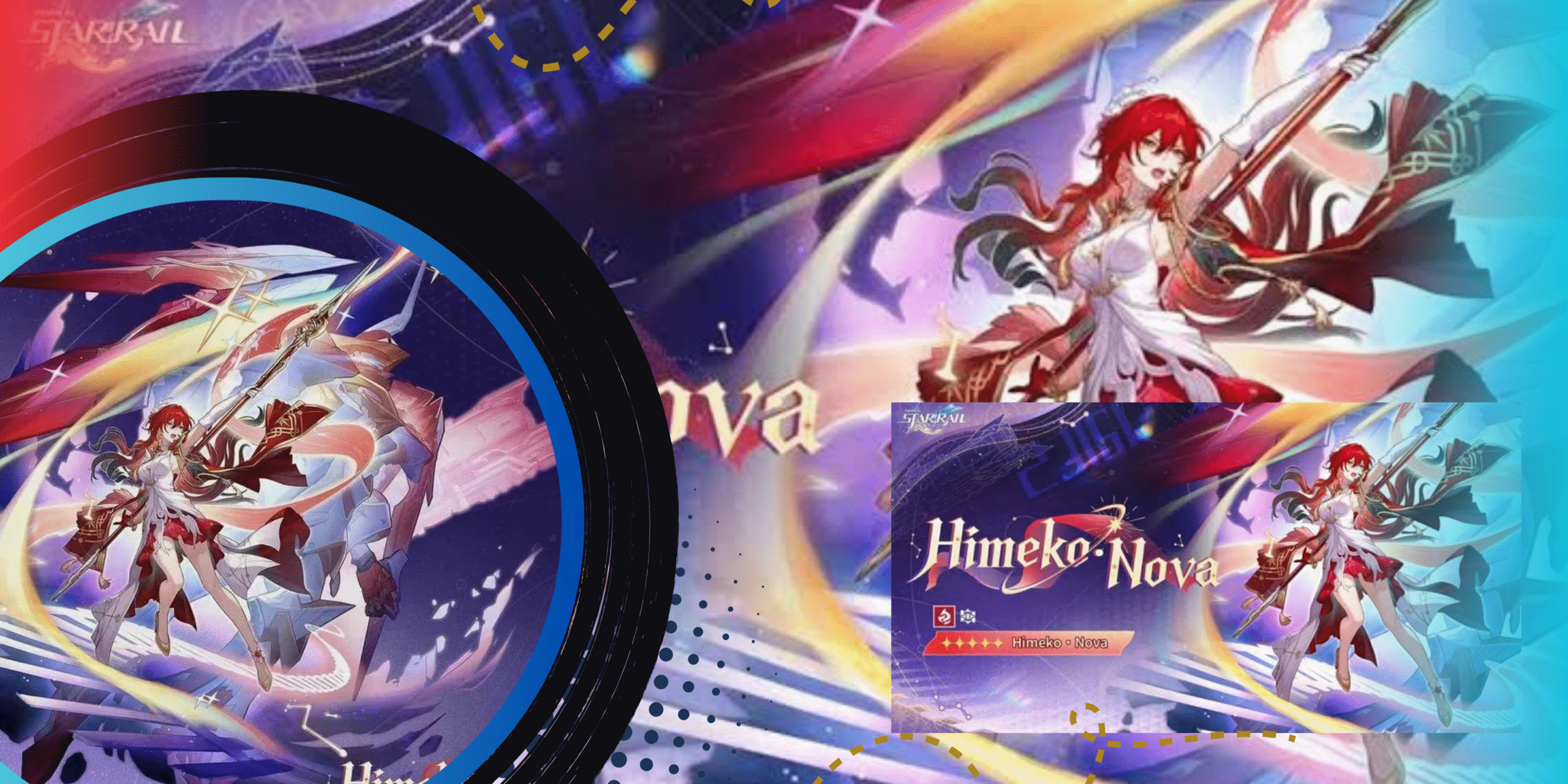 Build Himeko Nova HSR Terbaik Relic, Light Cone & Tim