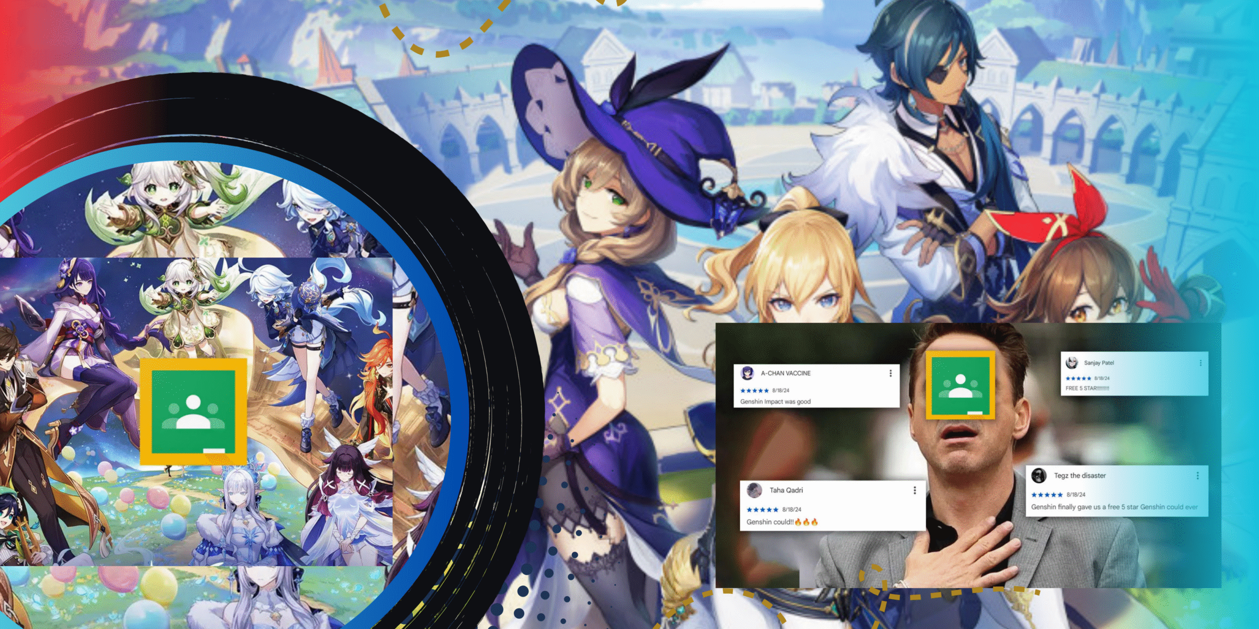Google Classroom Diserbu Player Genshin dengan Review Positif